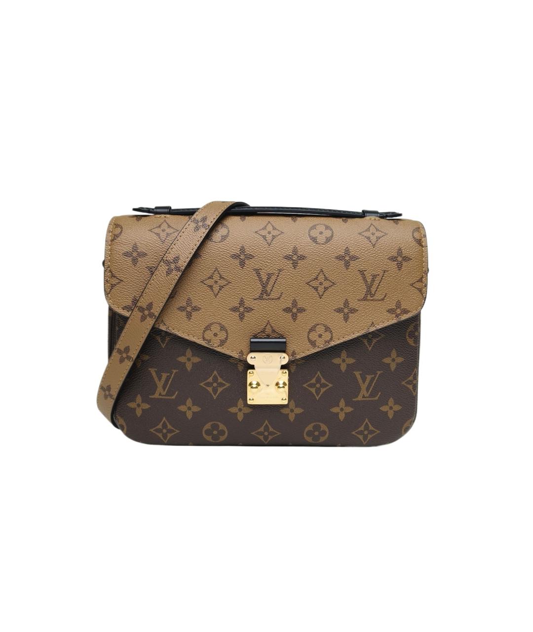 LOUIS VUITTON Коричневая сумка через плечо, фото 9