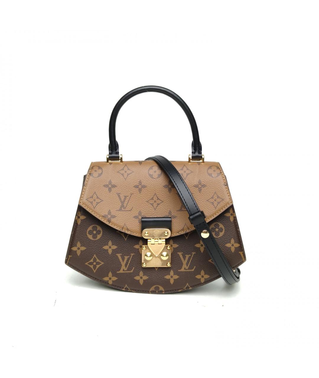 LOUIS VUITTON Коричневая сумка через плечо, фото 2