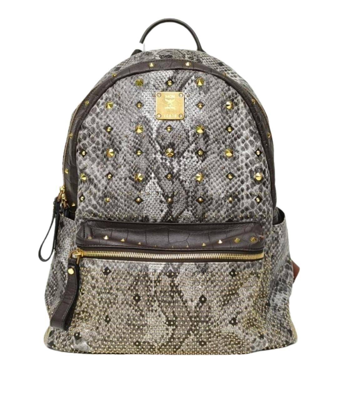 MCM Серый рюкзак, фото 1