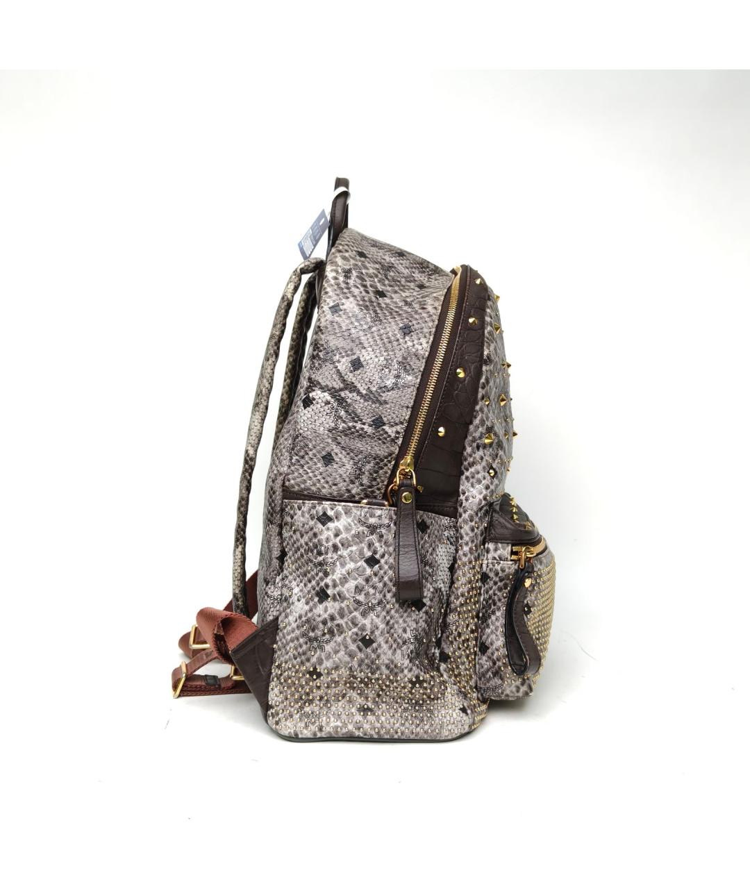 MCM Серый рюкзак, фото 4