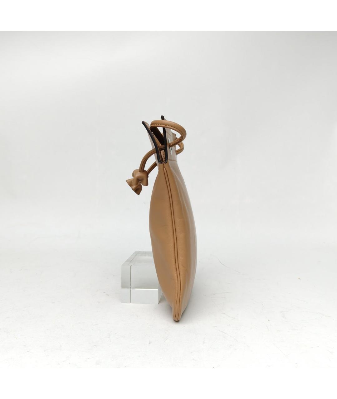 HERMES Коричневая кожаная сумка через плечо, фото 3