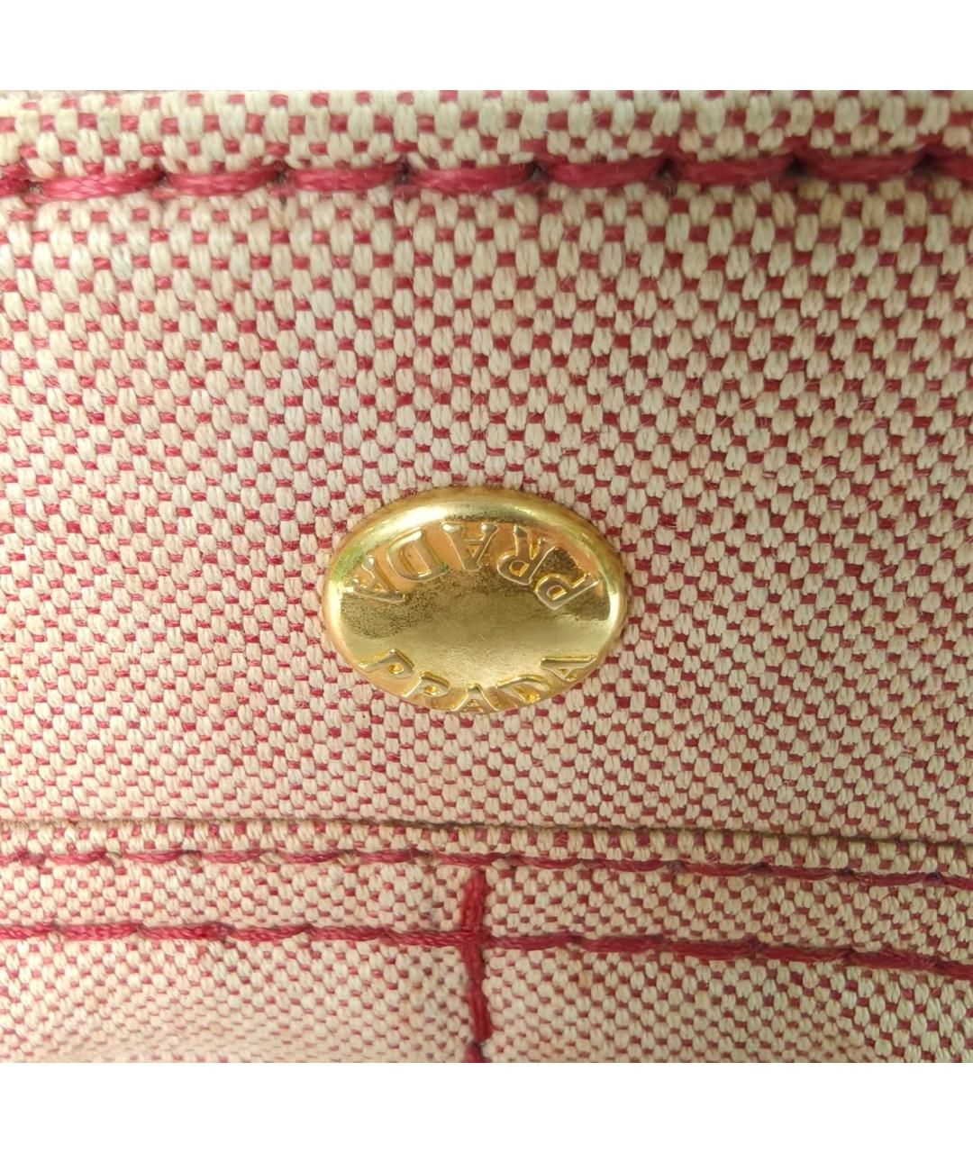 PRADA Коралловая сумка через плечо, фото 8