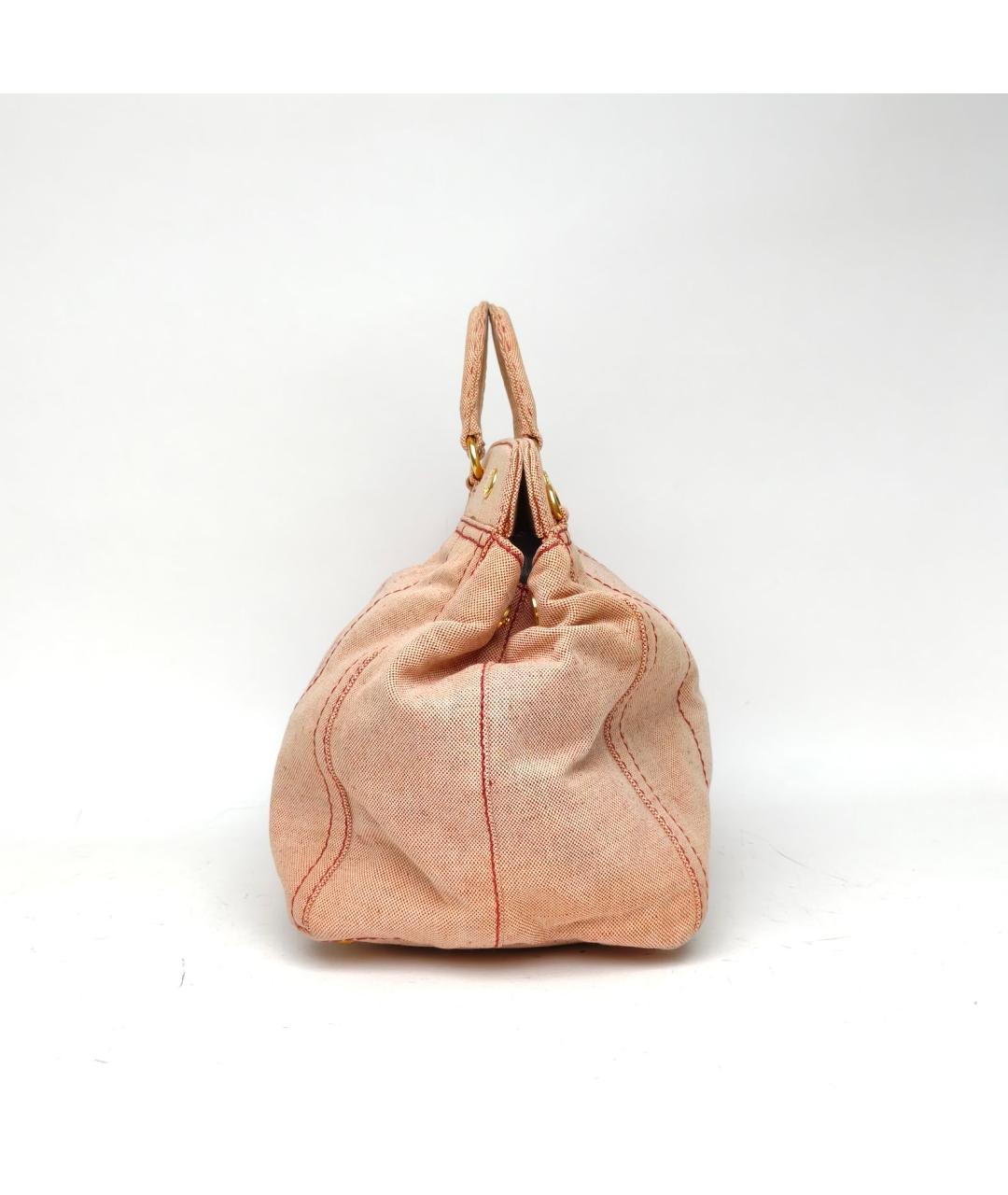 PRADA Коралловая сумка через плечо, фото 3