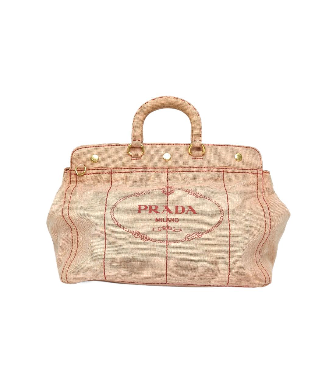 PRADA Коралловая сумка через плечо, фото 10