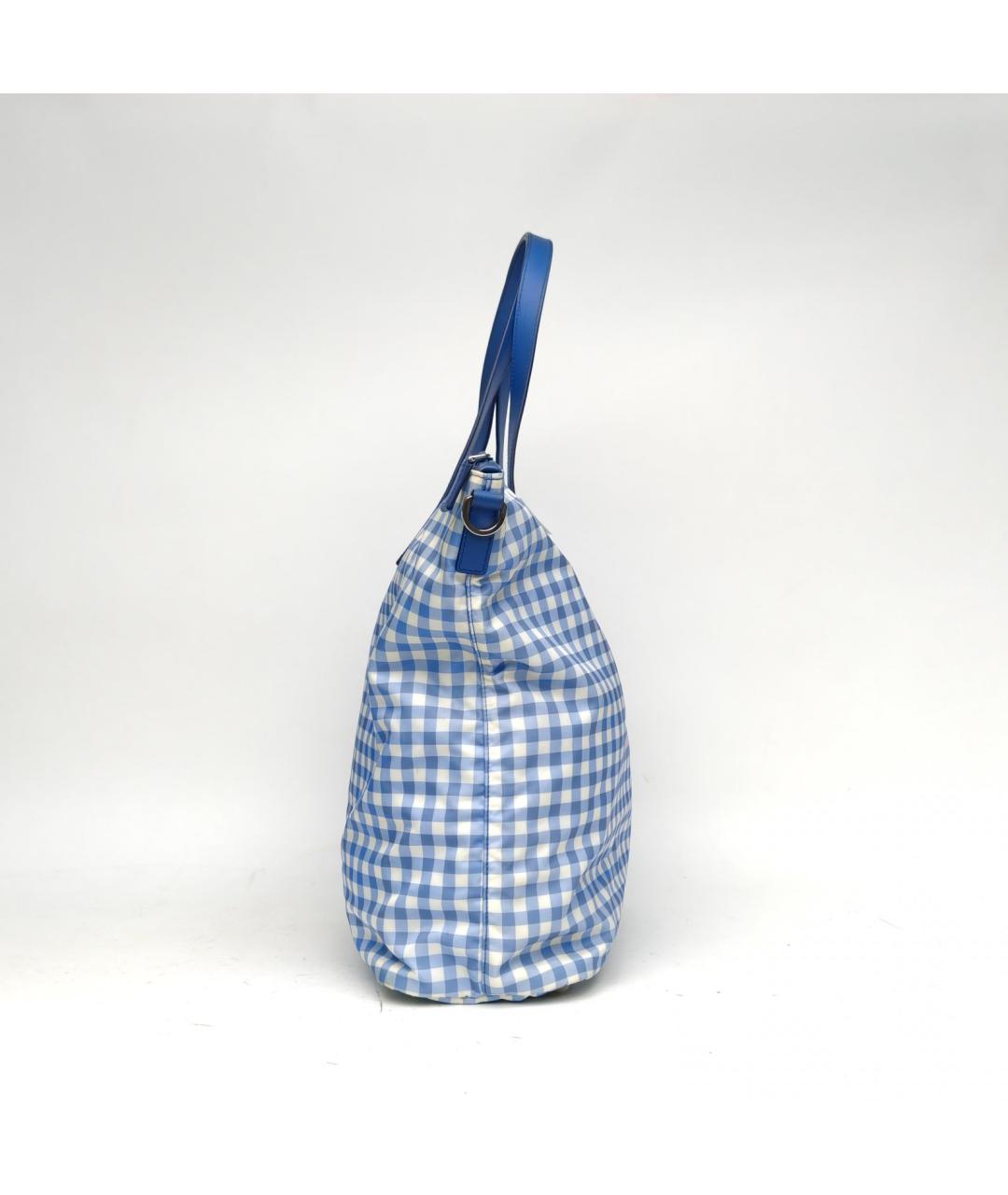 PRADA Синяя сумка через плечо, фото 4