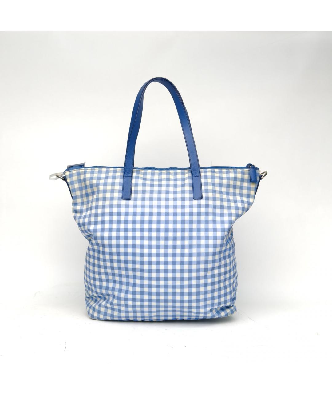 PRADA Синяя сумка через плечо, фото 3