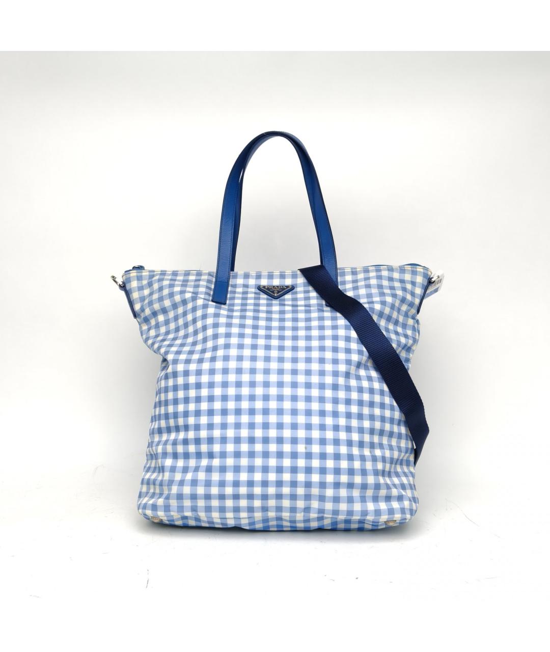 PRADA Синяя сумка через плечо, фото 8