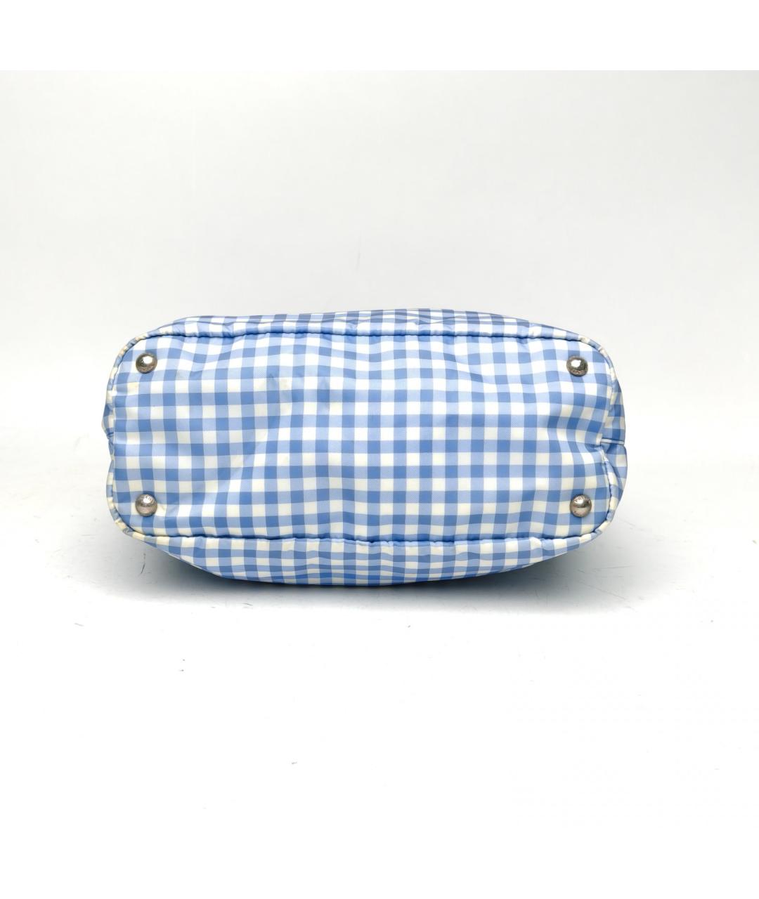 PRADA Синяя сумка через плечо, фото 5