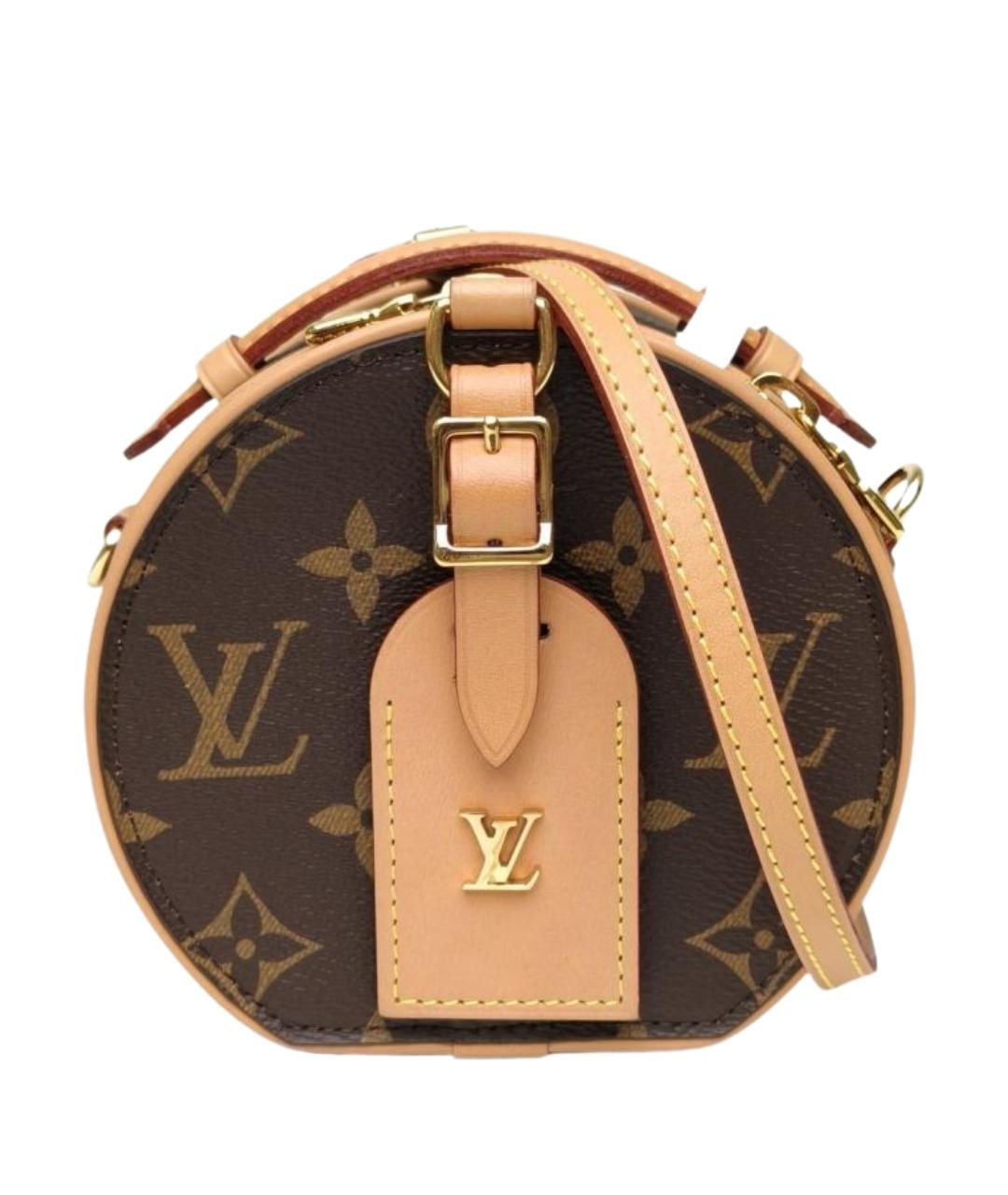 LOUIS VUITTON Коричневая сумка через плечо, фото 1