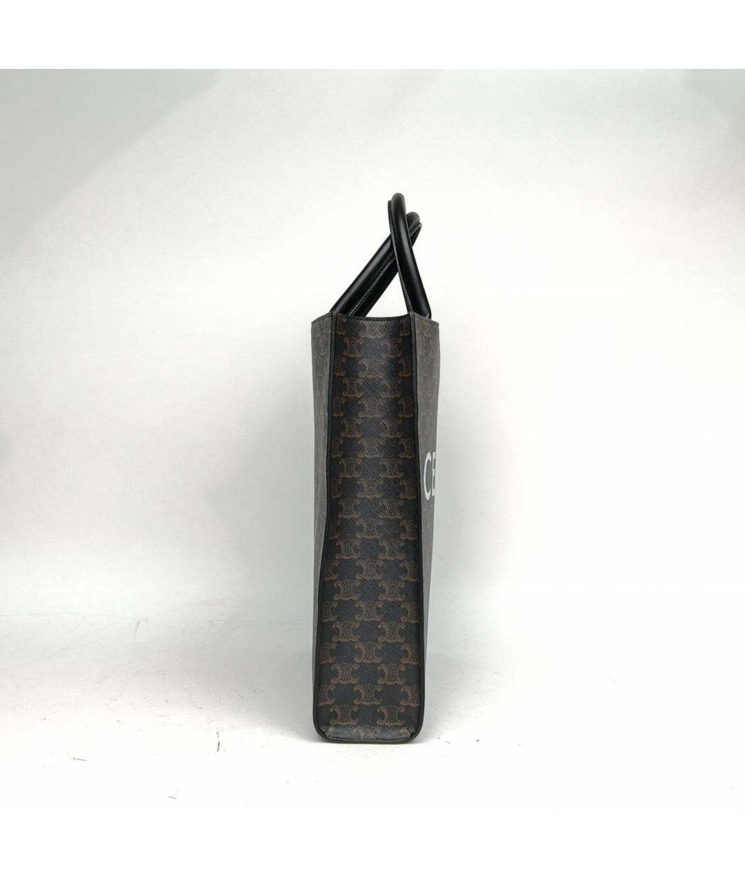 CELINE Коричневая сумка через плечо, фото 5