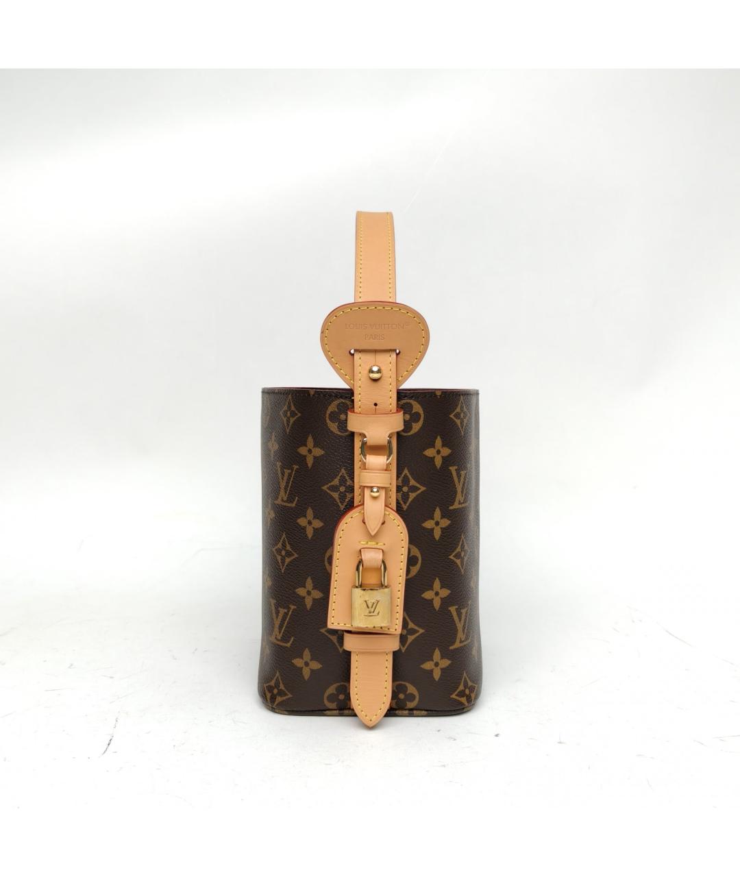 LOUIS VUITTON Коричневая сумка через плечо, фото 3