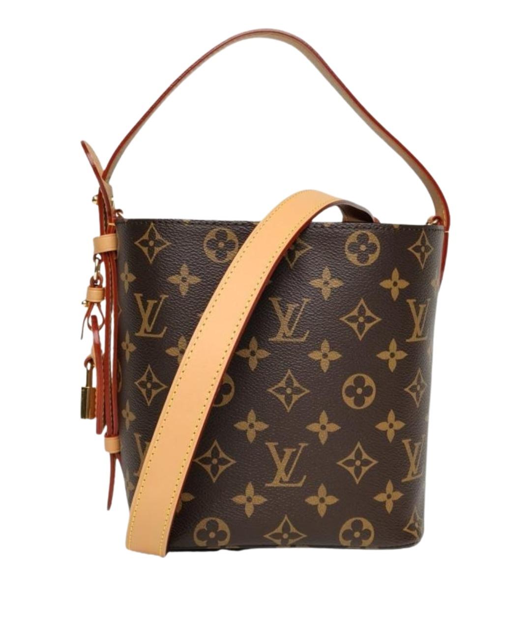 LOUIS VUITTON Коричневая сумка через плечо, фото 1