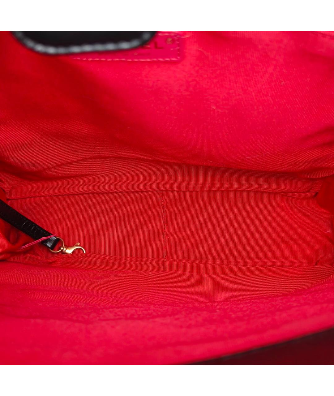 CHANEL Черная кожаная сумка тоут, фото 7