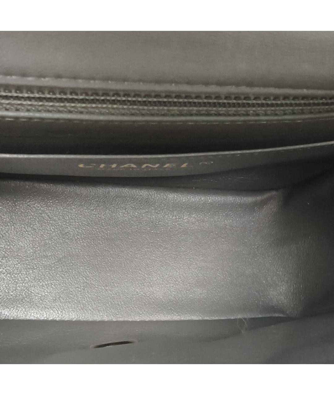 CHANEL Серая сумка через плечо, фото 7