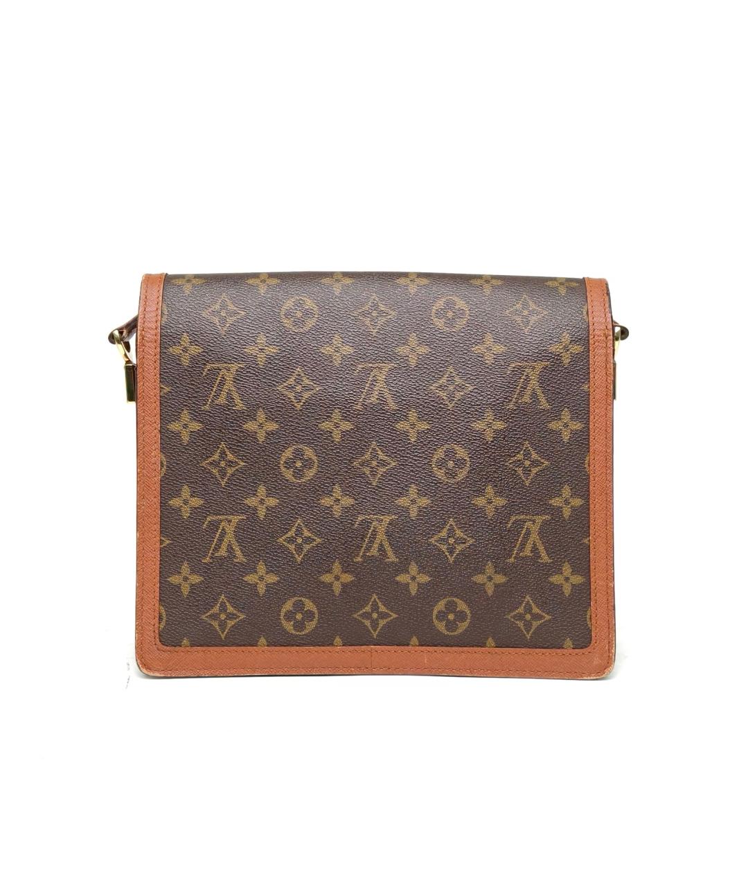LOUIS VUITTON Коричневая сумка через плечо, фото 4
