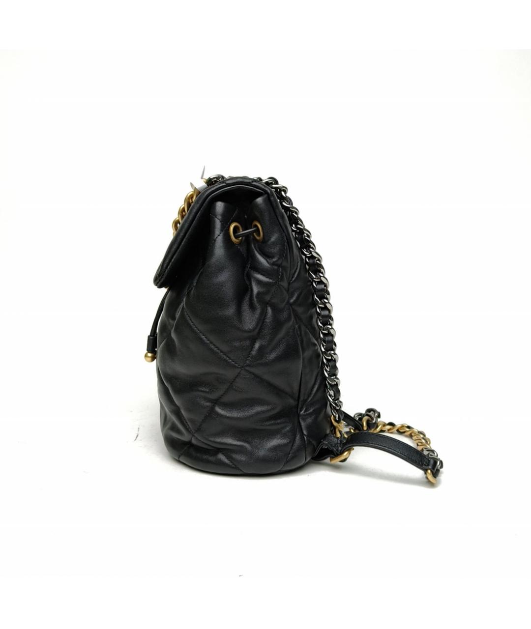 CHANEL Черный кожаный рюкзак, фото 2
