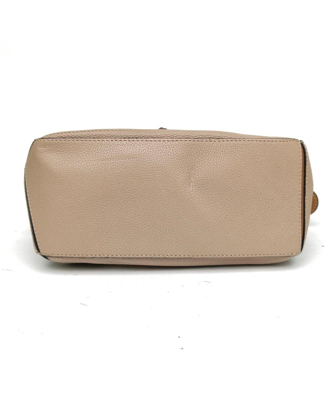 LOEWE Серая кожаная сумка через плечо, фото 7