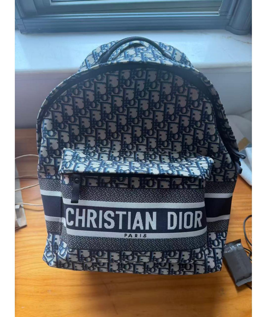 CHRISTIAN DIOR Синий рюкзак, фото 7