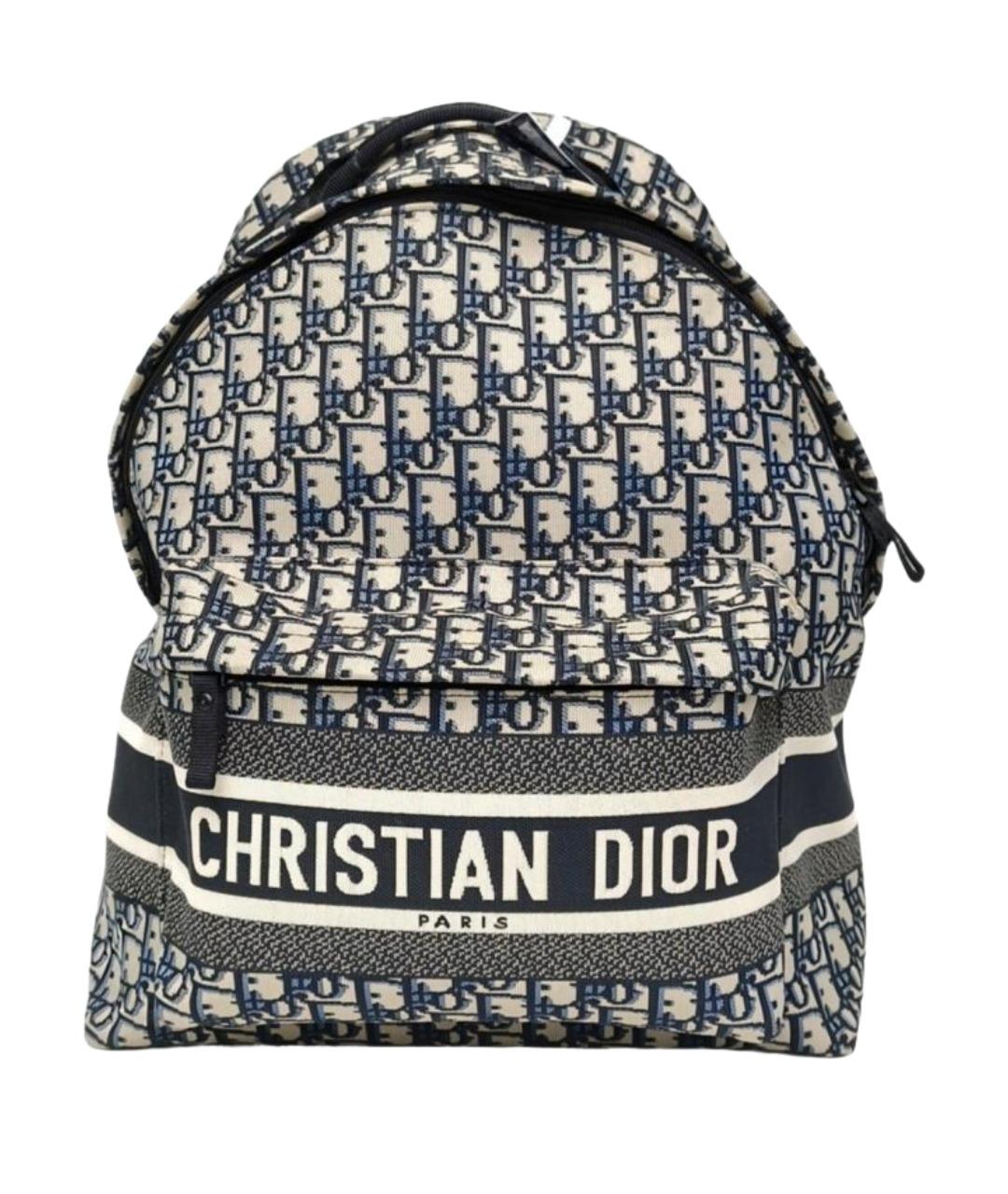 CHRISTIAN DIOR Синий рюкзак, фото 1
