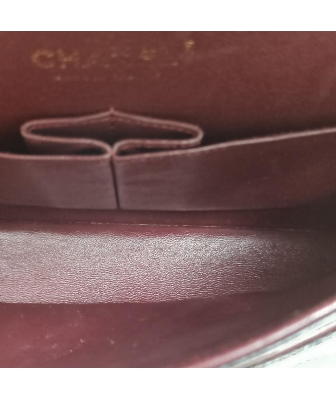 CHANEL Черная кожаная сумка через плечо, фото 8