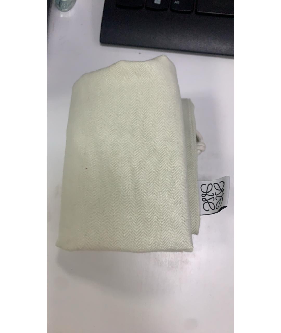 LOEWE Коричневая кожаная сумка через плечо, фото 9