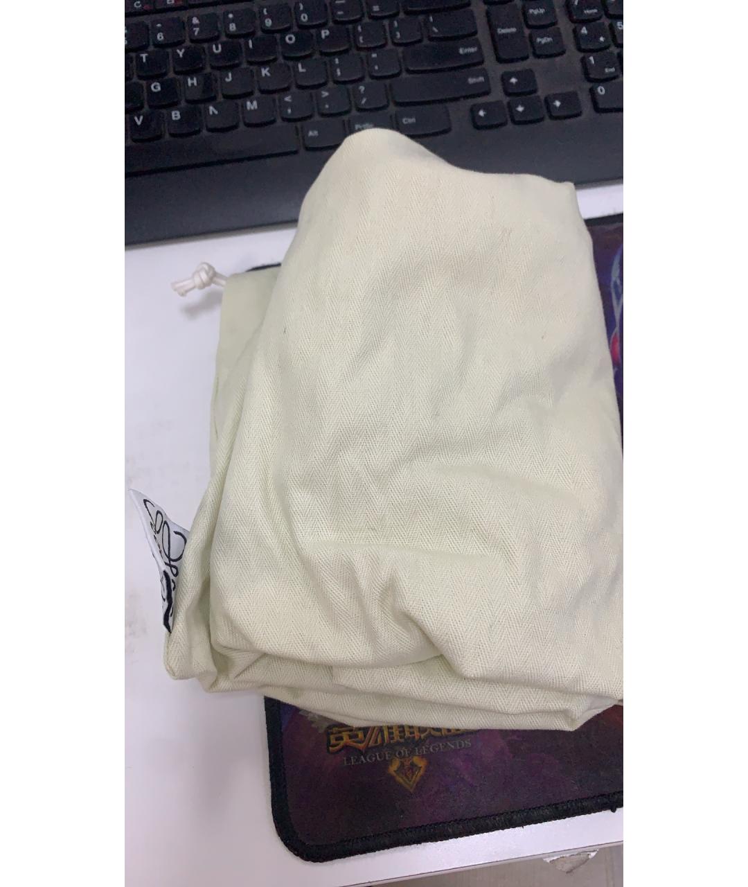 LOEWE Темно-синяя кожаная сумка через плечо, фото 8