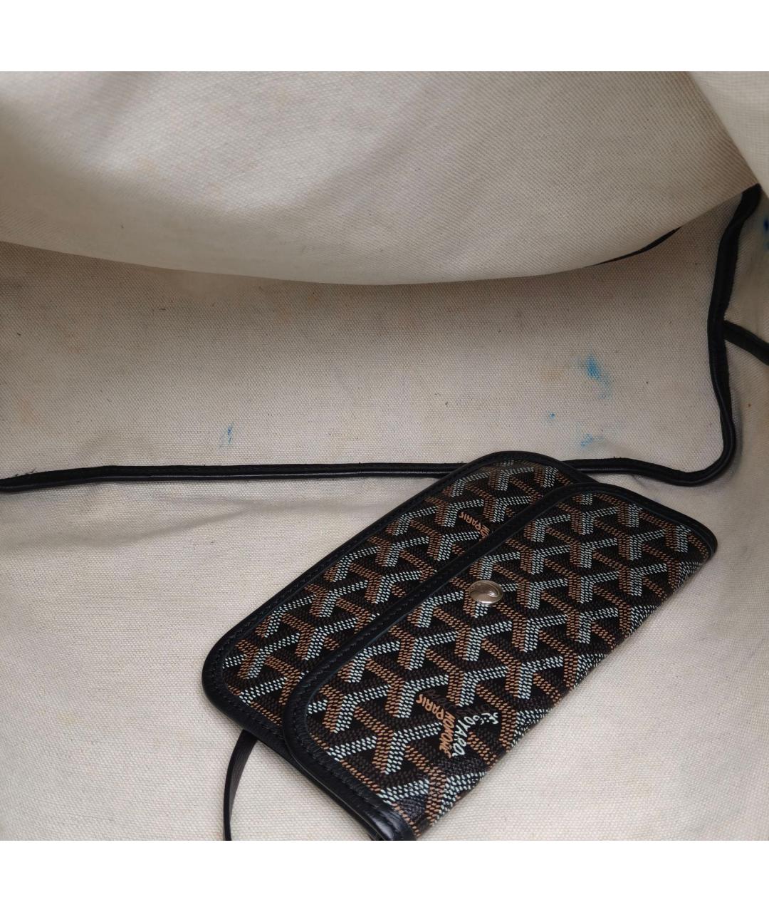 GOYARD Черная сумка через плечо, фото 7