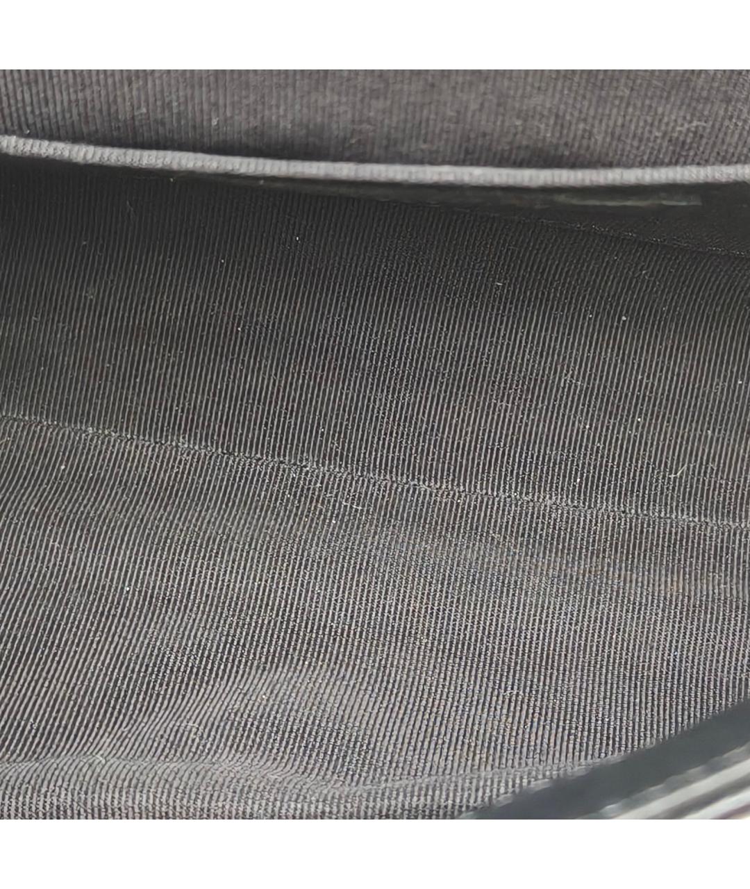 CHANEL Черная кожаная сумка через плечо, фото 8