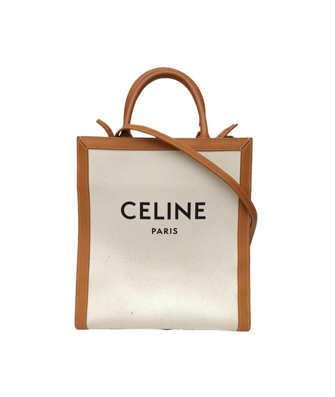 CELINE Бежевая сумка через плечо, фото 10