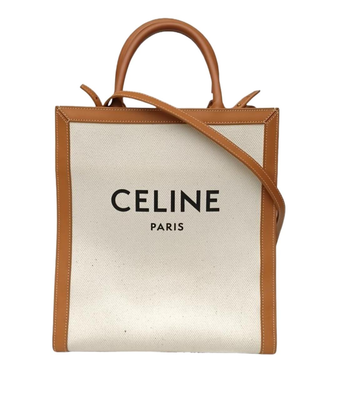 CELINE Бежевая сумка через плечо, фото 1