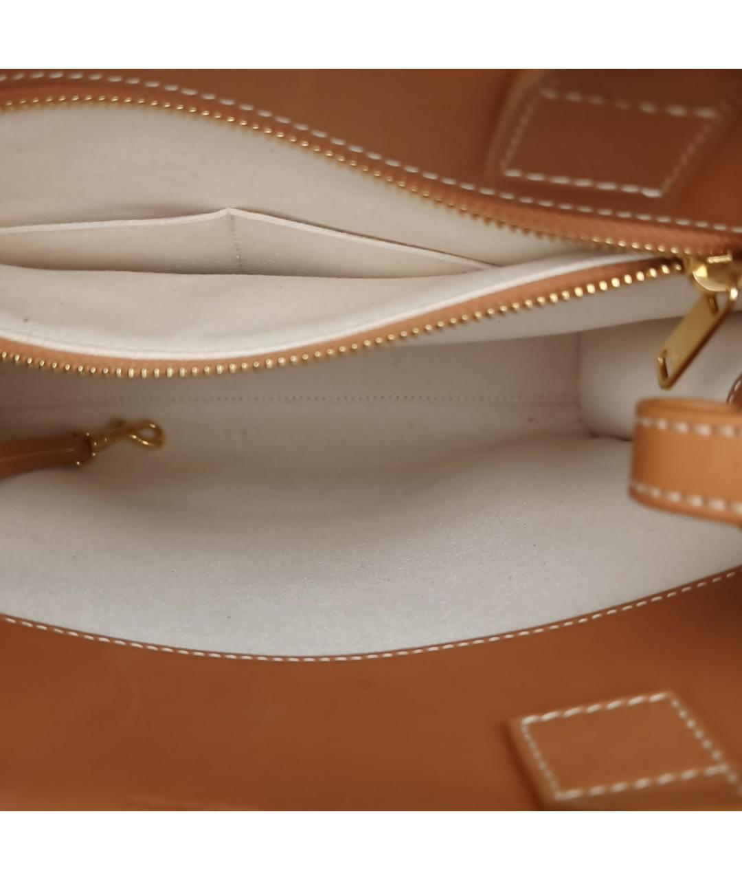 CELINE Бежевая сумка через плечо, фото 2