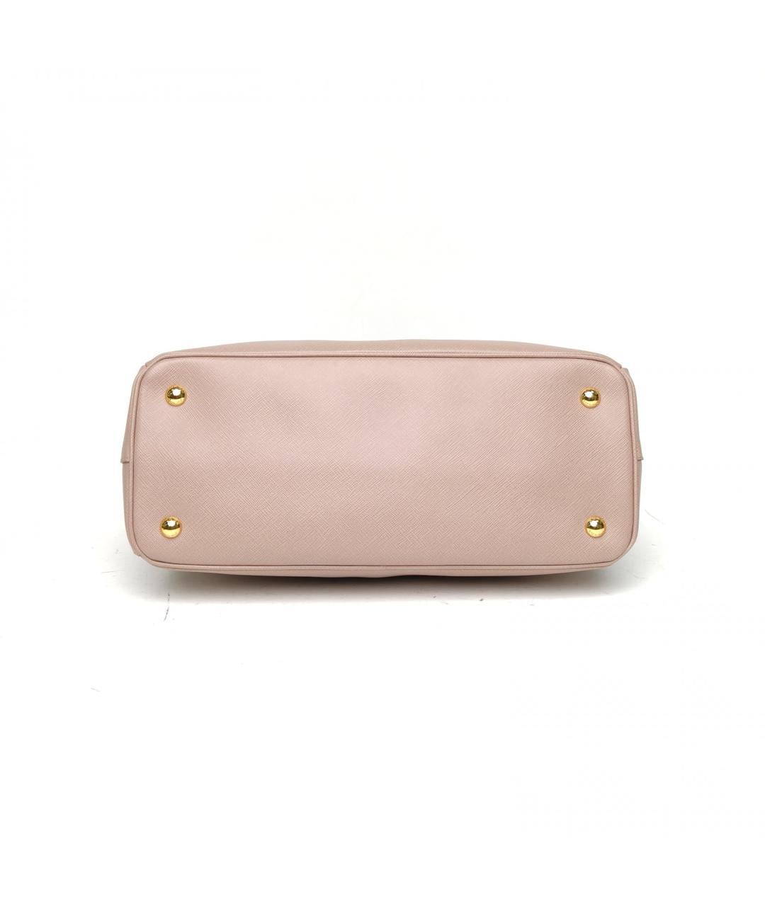 PRADA Розовая кожаная сумка через плечо, фото 3