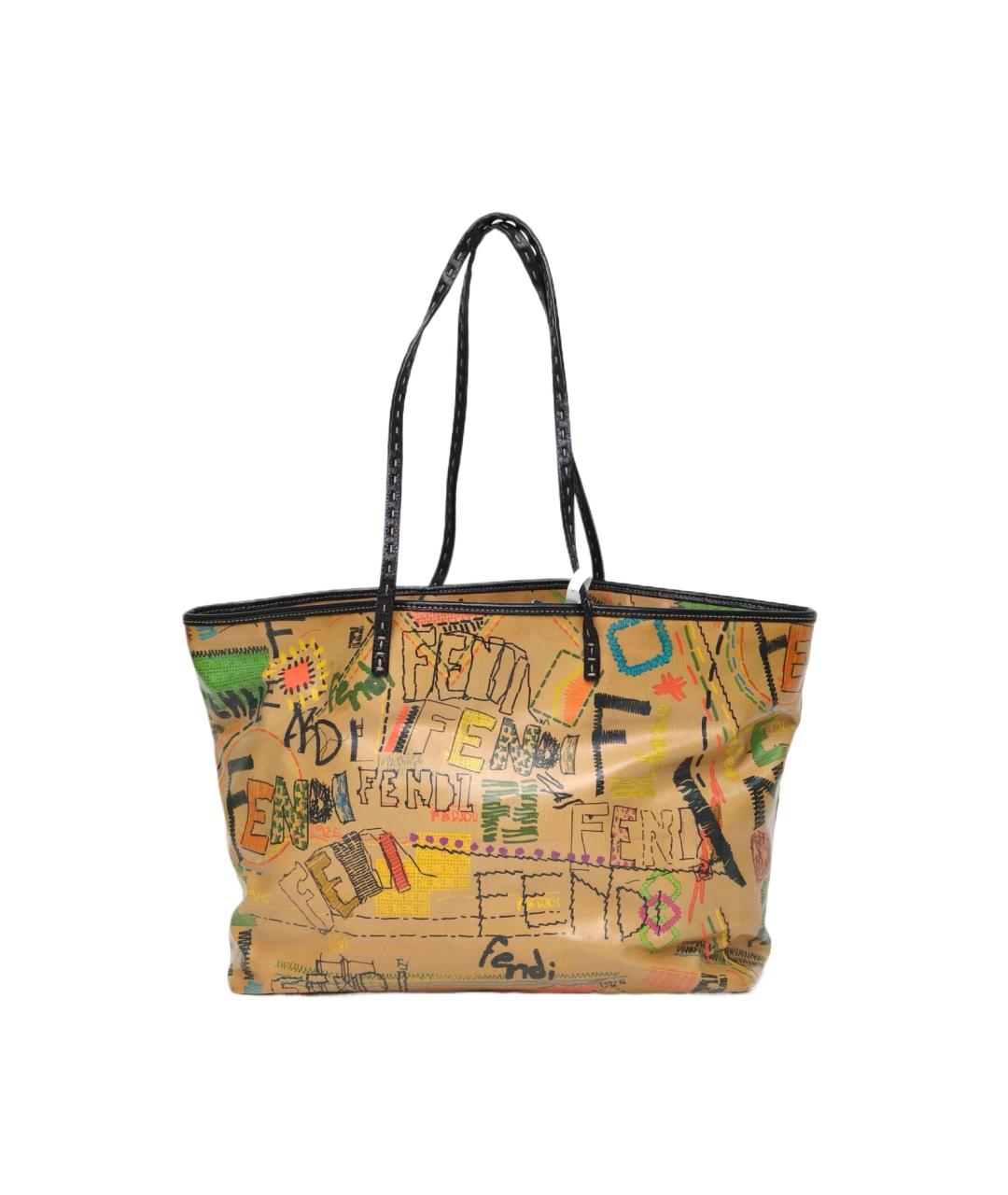 FENDI Коричневая сумка через плечо, фото 9