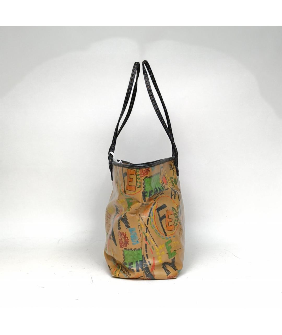 FENDI Коричневая сумка через плечо, фото 2