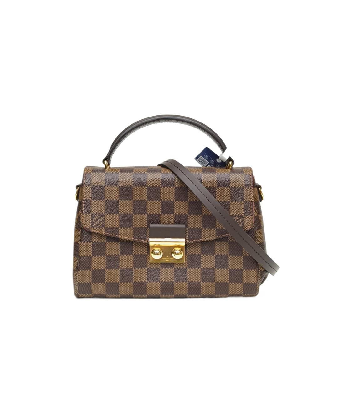 LOUIS VUITTON Коричневая сумка с короткими ручками, фото 10