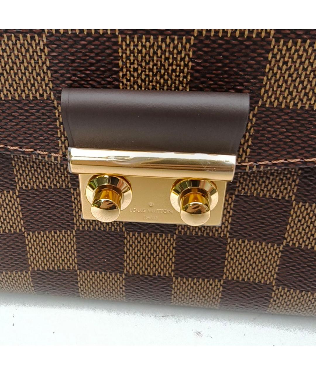 LOUIS VUITTON Коричневая сумка с короткими ручками, фото 8