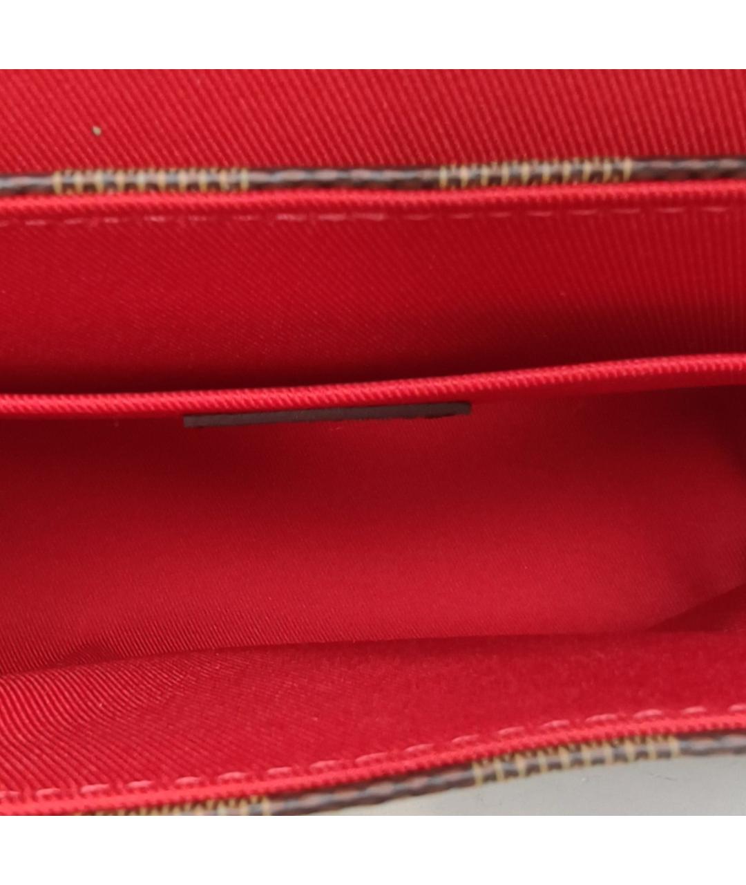 LOUIS VUITTON Коричневая сумка с короткими ручками, фото 7