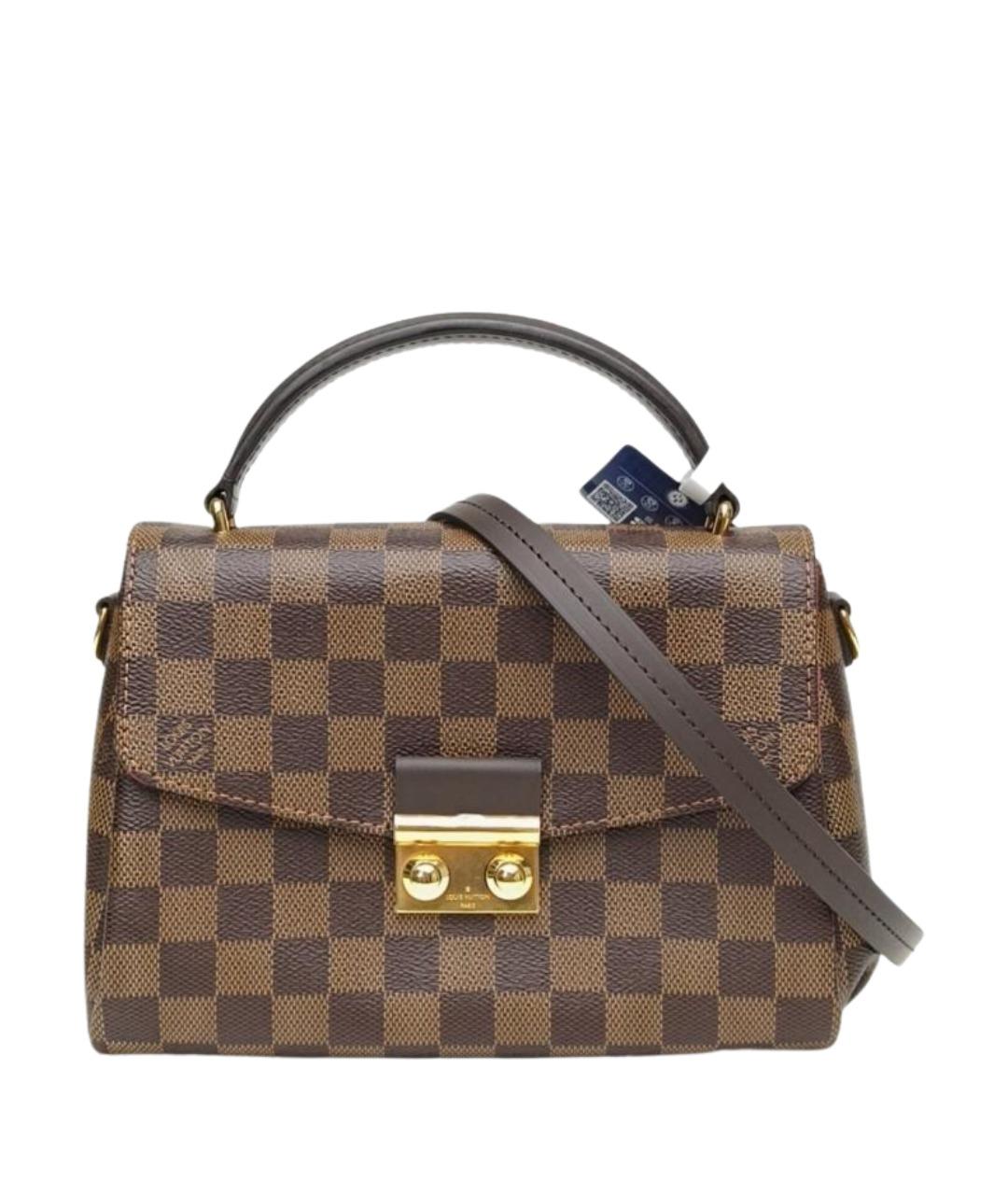 LOUIS VUITTON Коричневая сумка с короткими ручками, фото 1