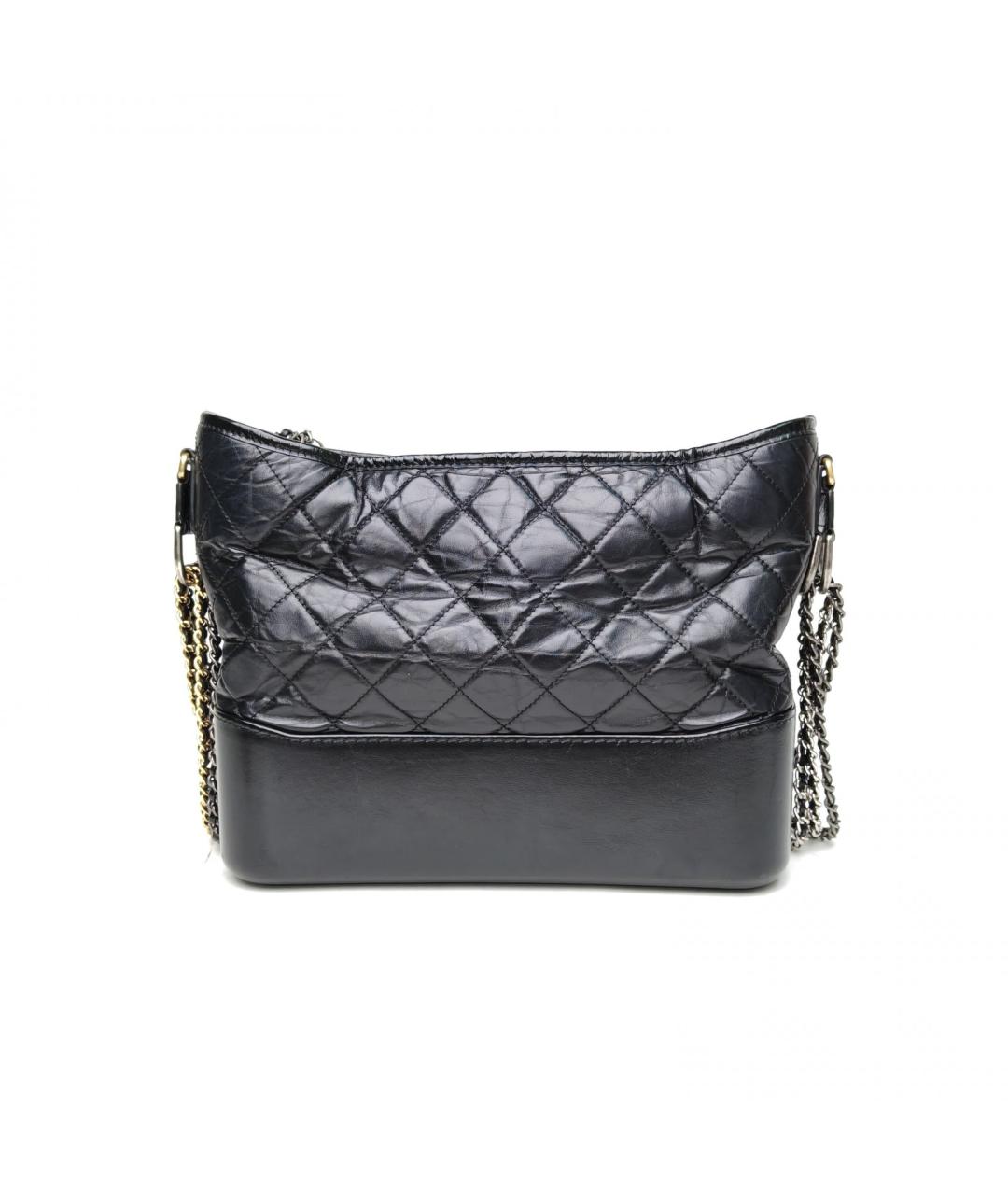 CHANEL Черная кожаная сумка через плечо, фото 4