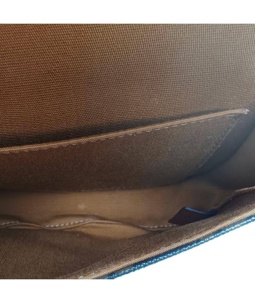 CELINE Коричневая сумка через плечо, фото 8