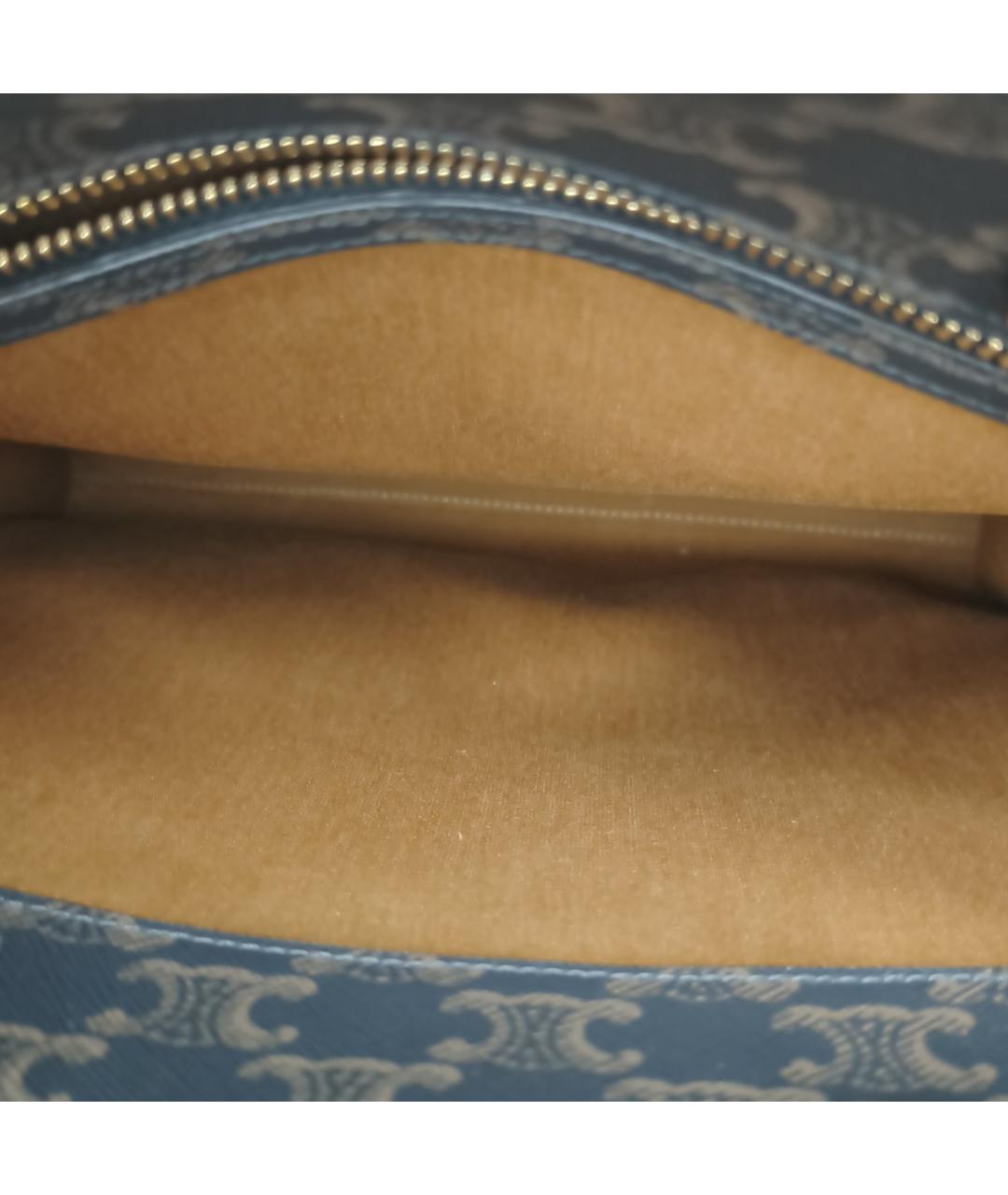 CELINE Коричневая сумка через плечо, фото 6