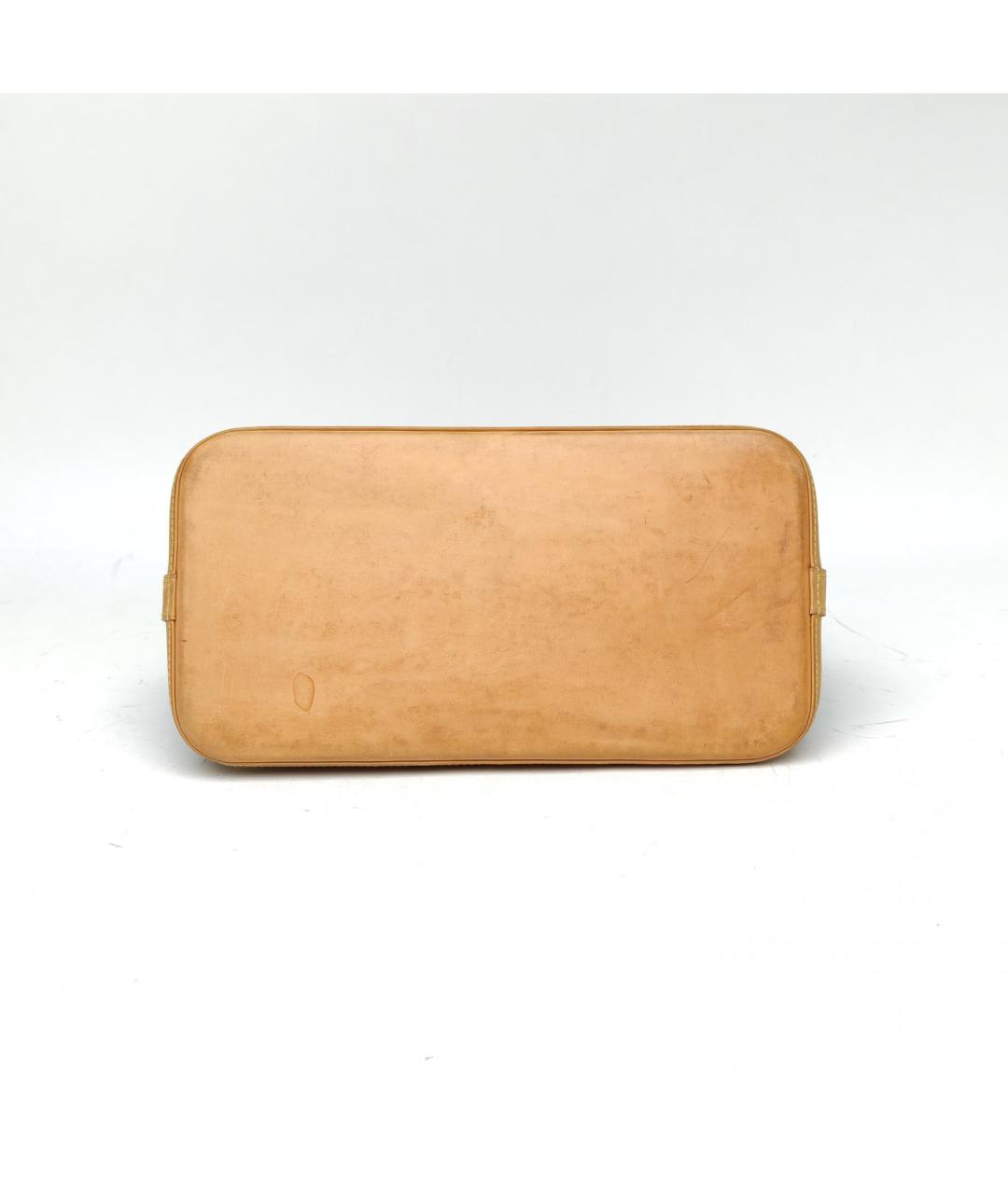 LOUIS VUITTON Коричневая сумка с короткими ручками, фото 5