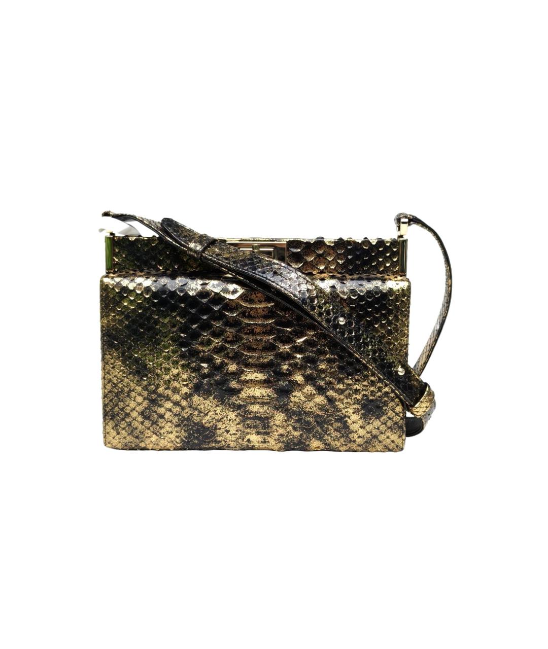 CHANEL Коричневая сумка через плечо из экзотической кожи, фото 7