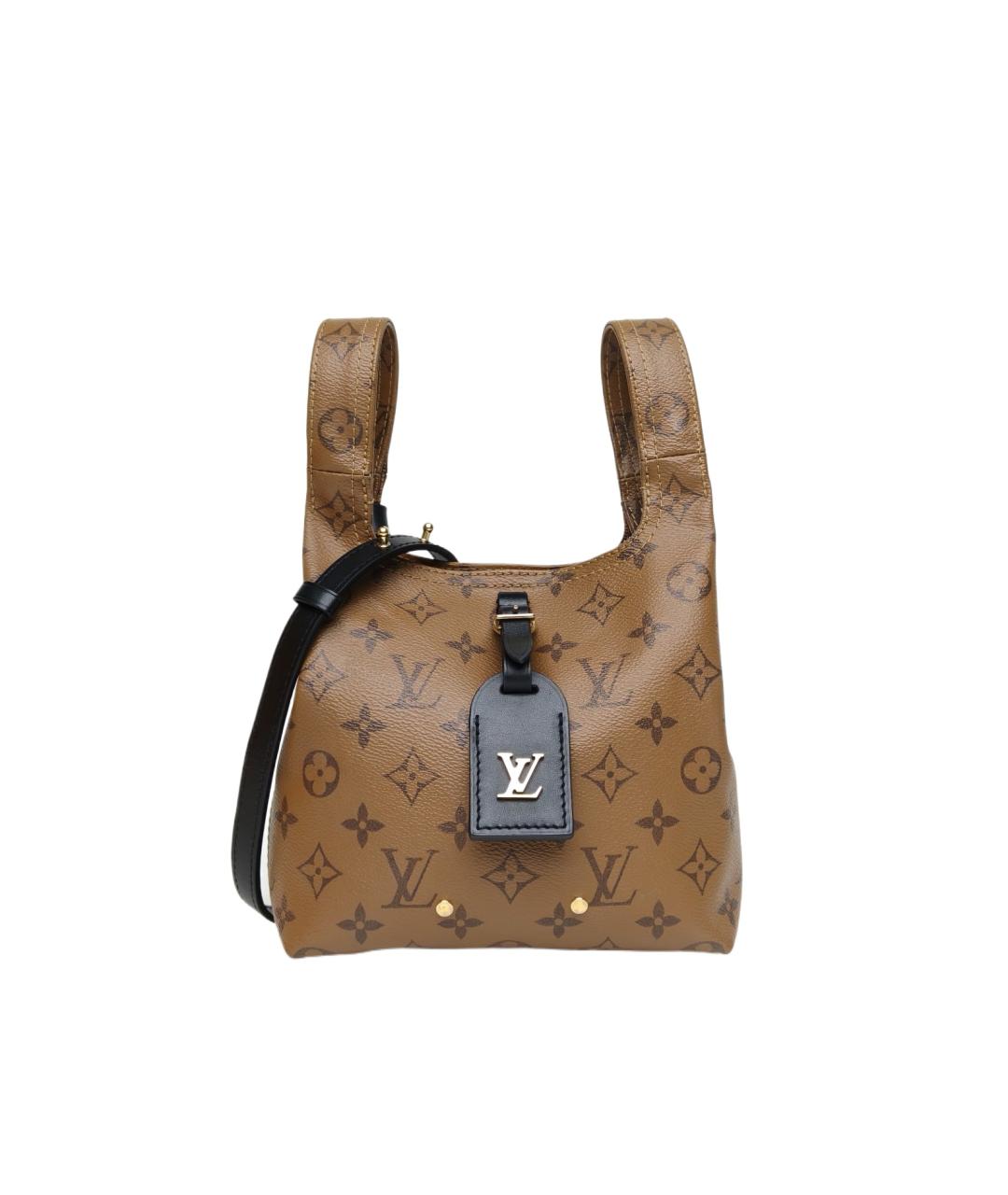 LOUIS VUITTON Коричневая сумка через плечо, фото 9