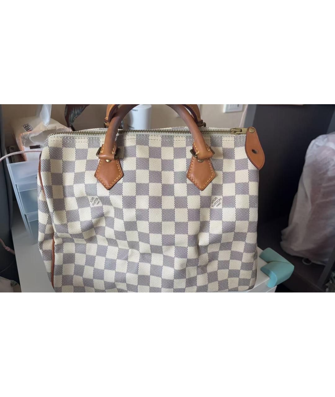 LOUIS VUITTON Бежевая сумка через плечо, фото 7