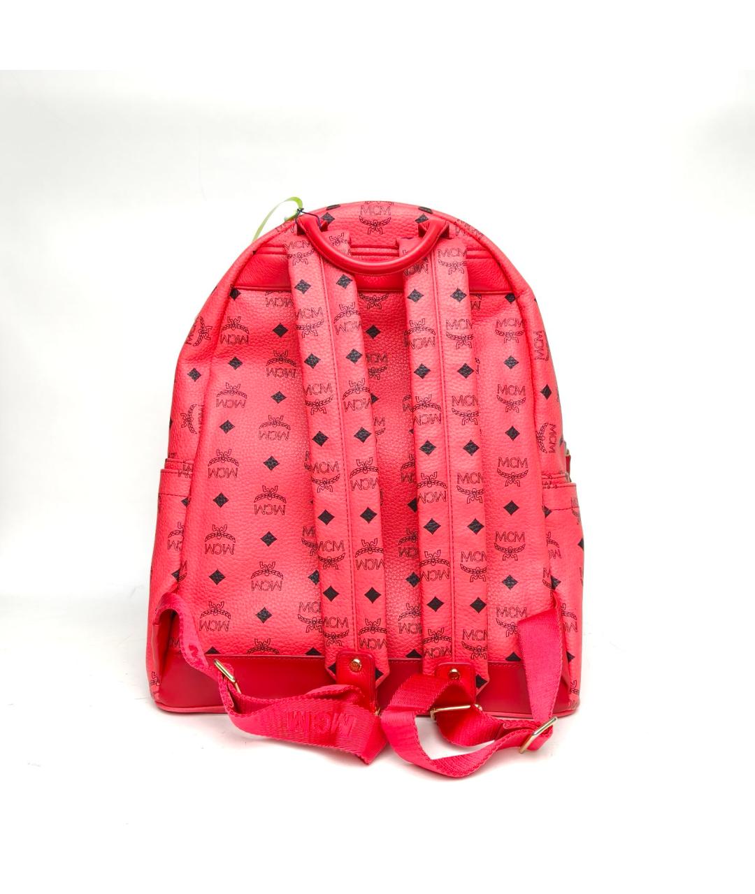 MCM Розовый рюкзак, фото 4
