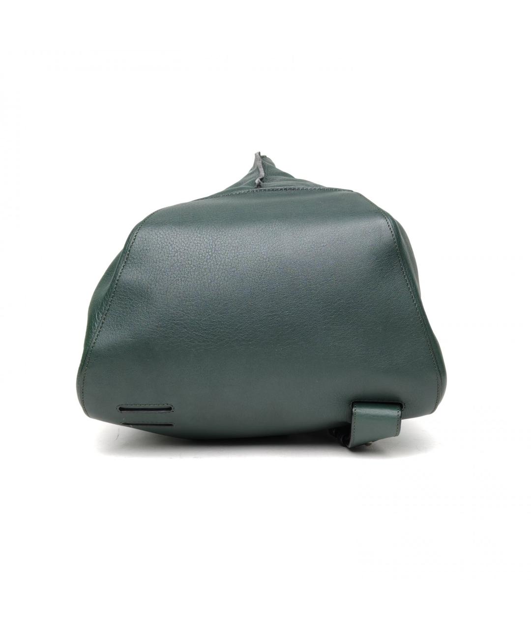 LOEWE Зеленая кожаная сумка через плечо, фото 6