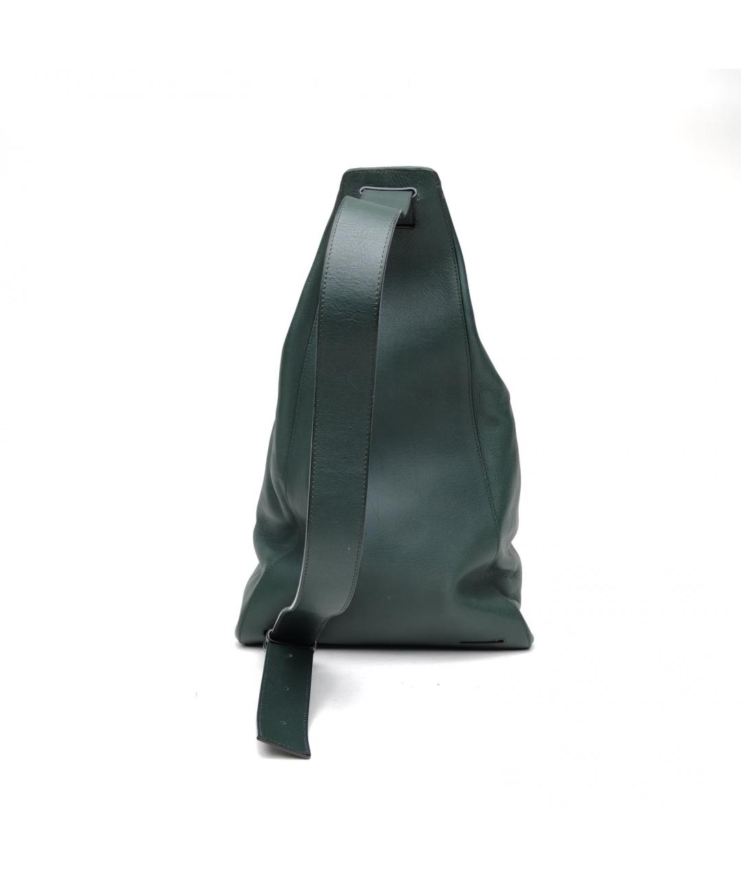 LOEWE Зеленая кожаная сумка через плечо, фото 4