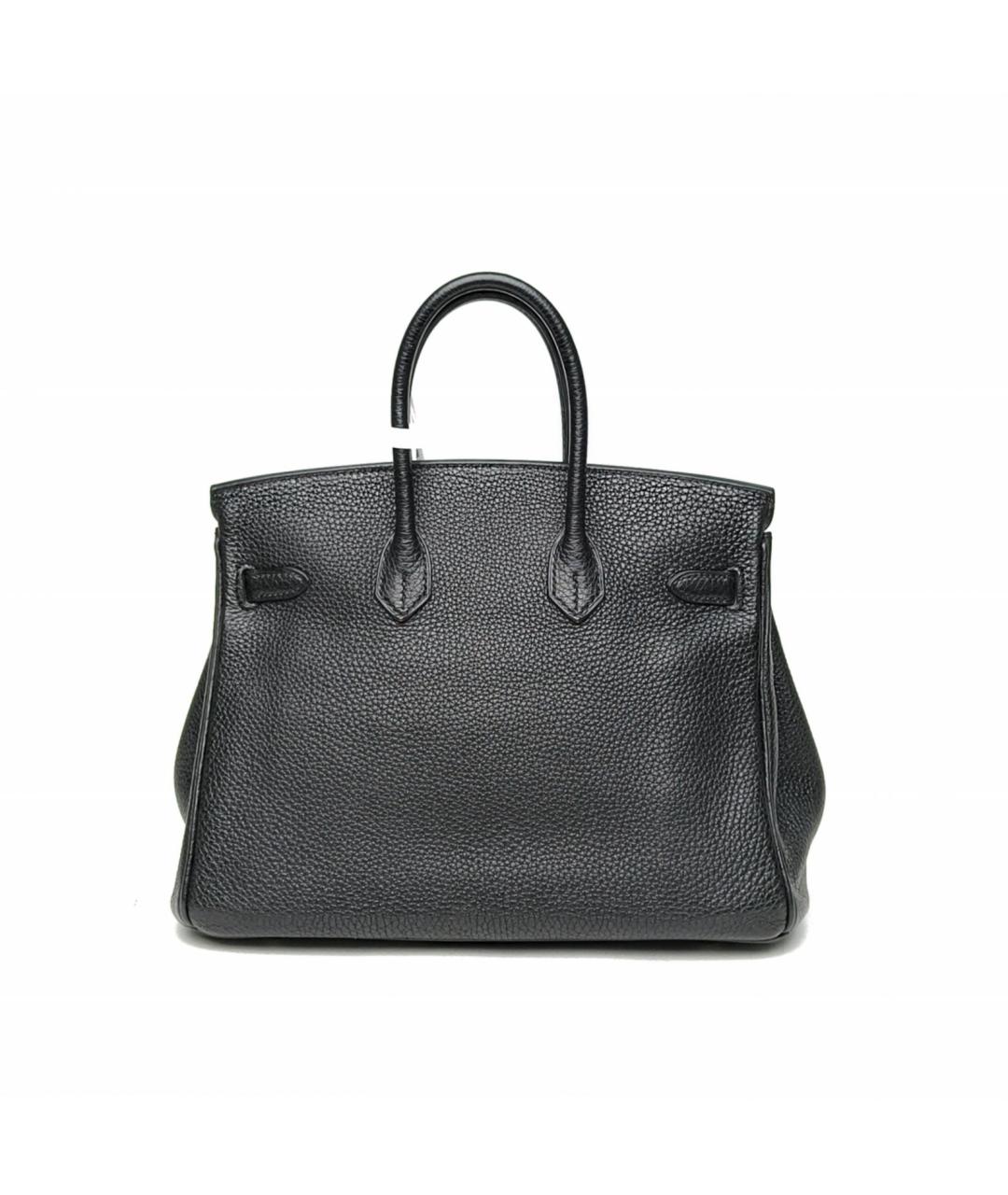 HERMES Черная сумка с короткими ручками, фото 4
