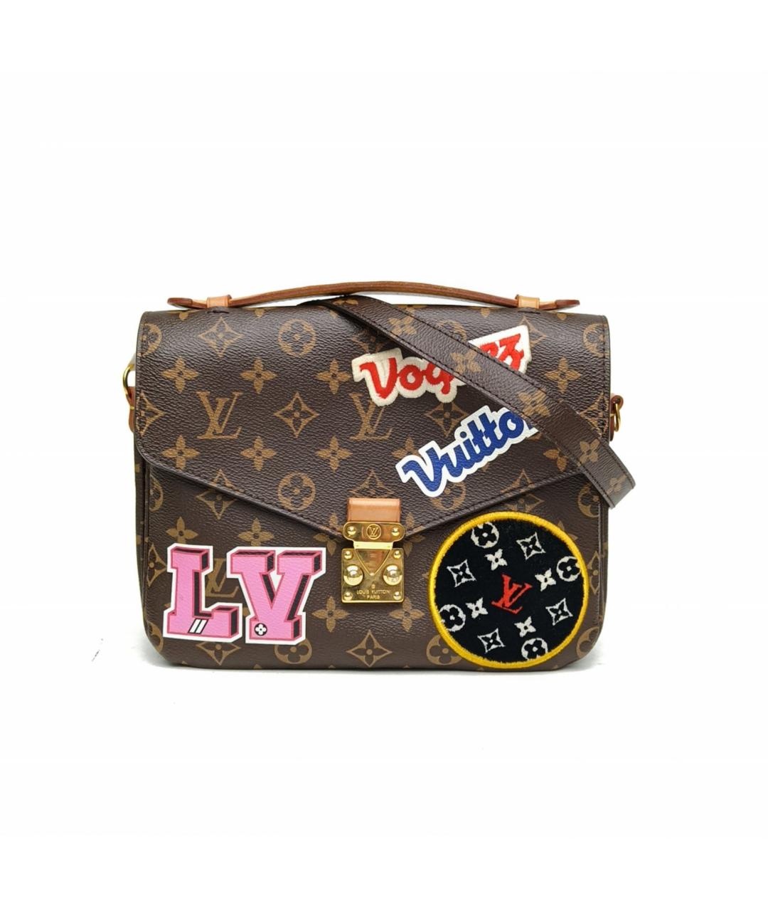 LOUIS VUITTON Коричневая сумка через плечо, фото 2